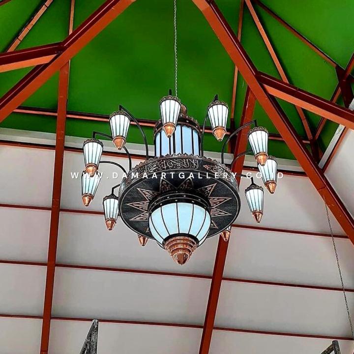 Lampu Gantung Masjid Tembaga