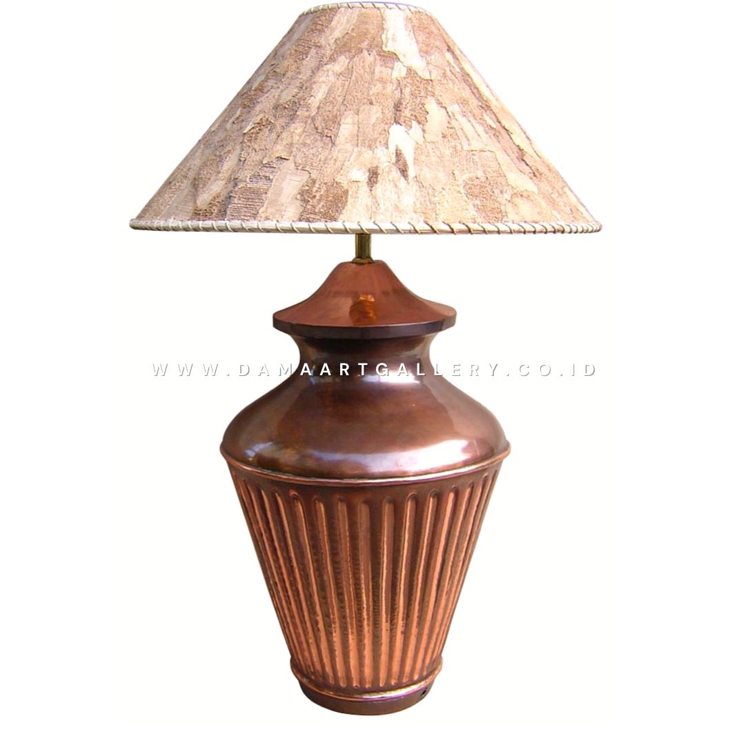 Lampu Meja Tembaga Kuningan Custom