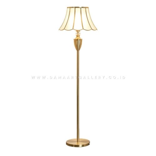 Lampu Standing Klasik Kuningan