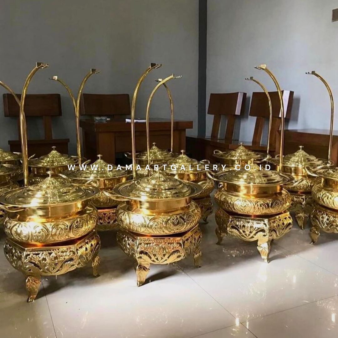 Pemanas makanan kuningan murah