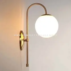Lampu Dinding Minimalis Kuningan