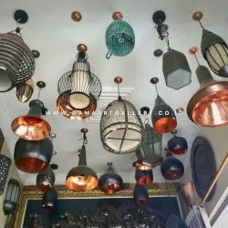 Lampu Gantung Tembaga Kuningan Asli