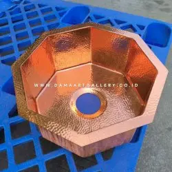 Wastafel Tembaga Kuningan