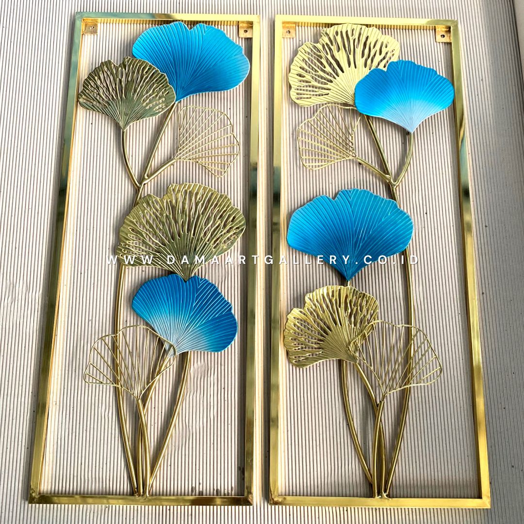 Wall Decor Kuningan Double